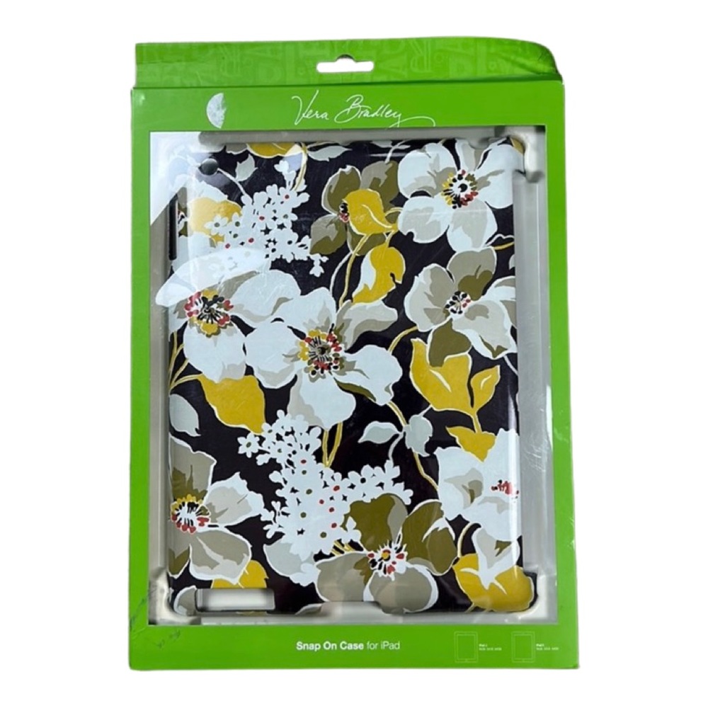 Vera Bradley Dogwood Floral Snap-On iPad Case NWT
